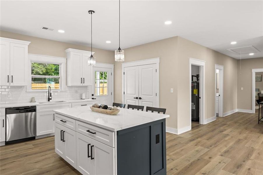 Furnished interior view inside a new home in , Douglasville (Image 8).