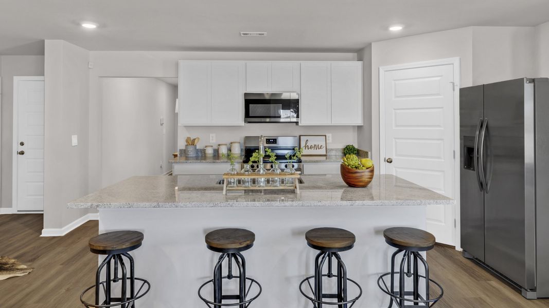 Furnished interior view inside a new home in Bailey Park, Fayetteville (Image 12).