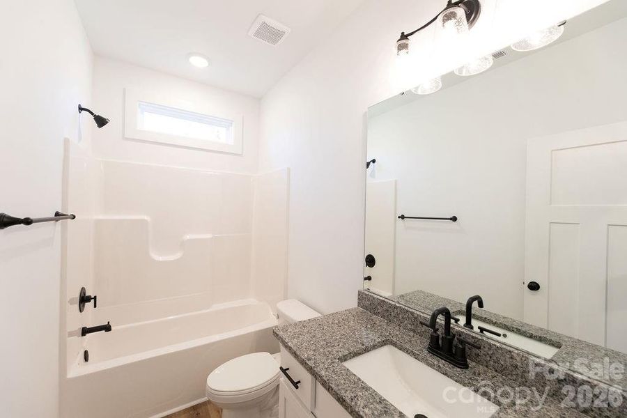 Furnished interior view inside a new home in , Clover (Image 16).