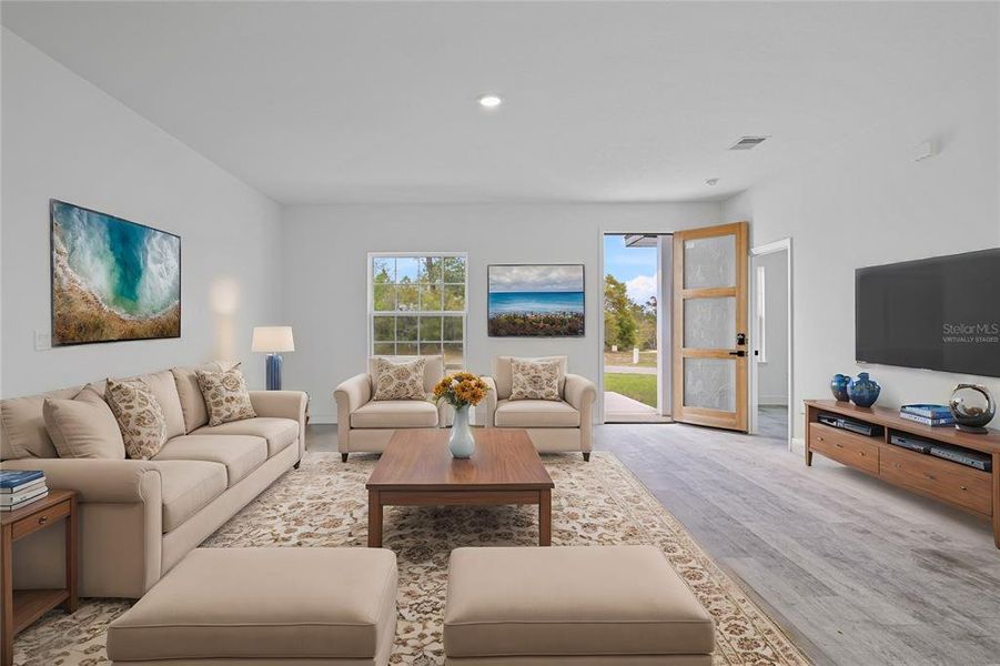Furnished interior view inside a new home in , Ocala (Image 4).