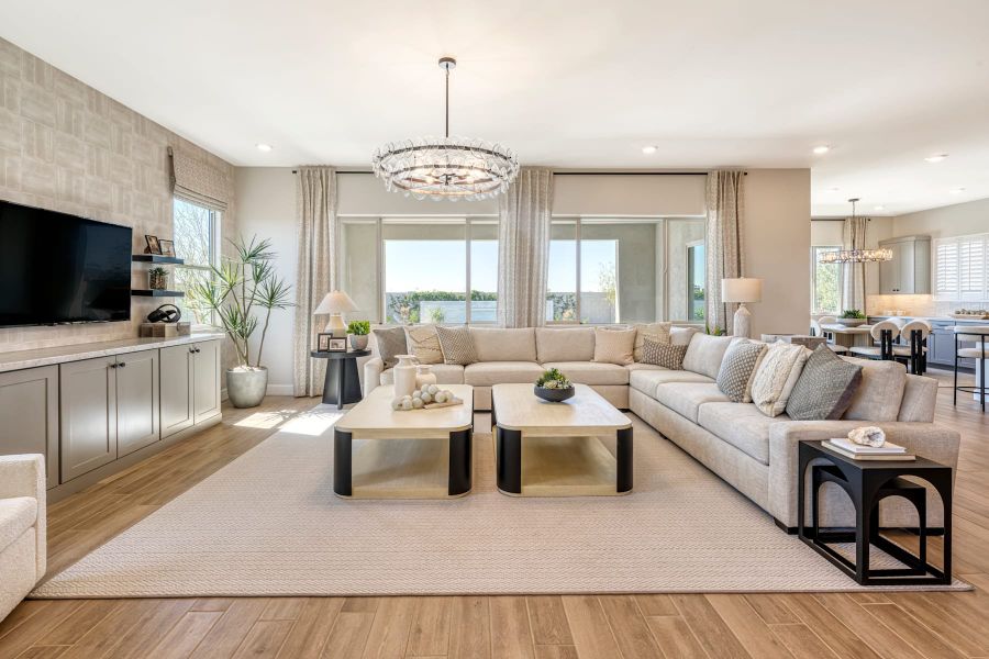 Representative furnished interior of a home built from the Grove 50-3 by Tri Pointe Homes in Soleo, San Tan Valley (Image 6).