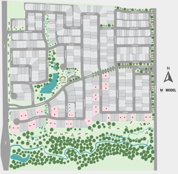 Ranch at Uptown Celina Site Map Ranch at Uptown Celina Site Map