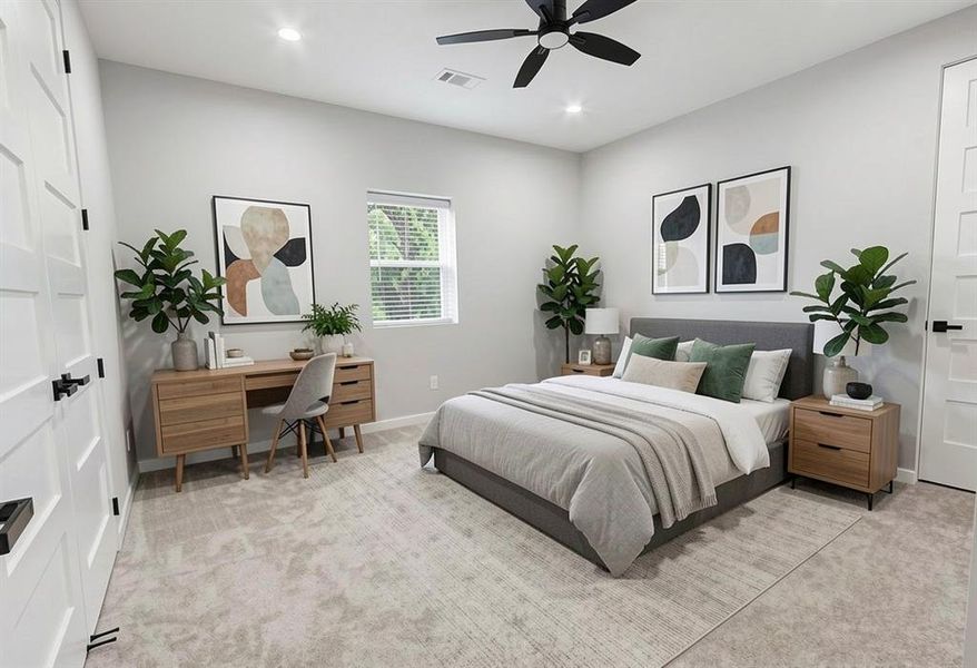 Furnished interior view inside a new home in , North Richland Hills (Image 15).