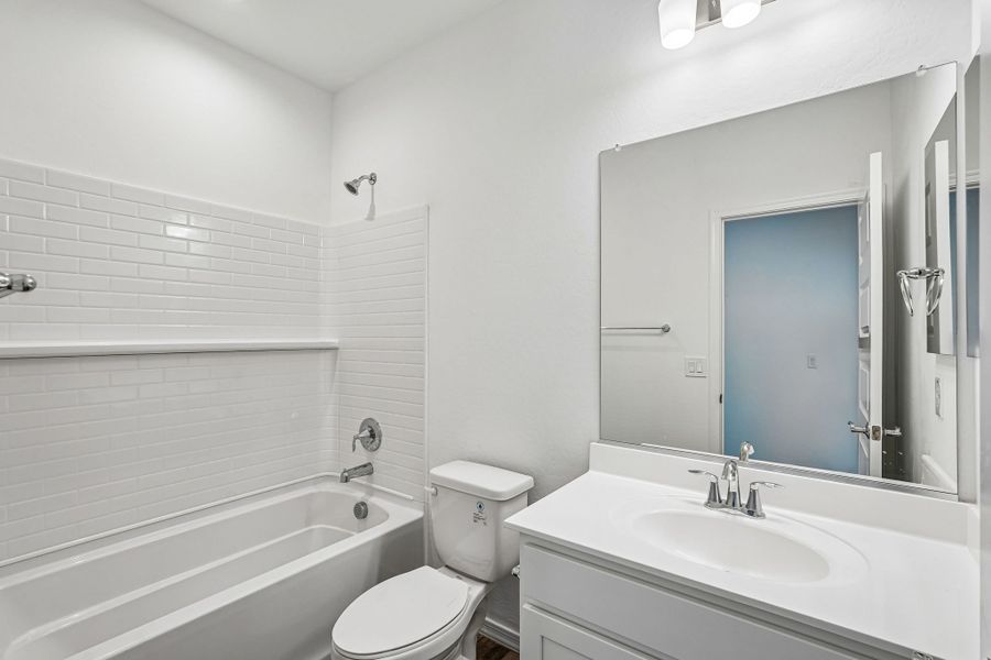 Furnished interior view inside a new home in Hawes Crossing, Mesa (Image 18).