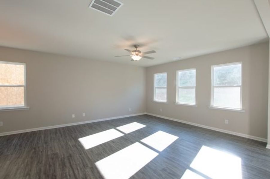 Representative unfurnished interior of a home built from the Greenbrier by Piedmont Residential in Meadowyn, Cartersville (Image 14). Representative unfurnished interior of a home built from the Greenbrier by Piedmont Residential in Meadowyn, Cartersville (Image 14).