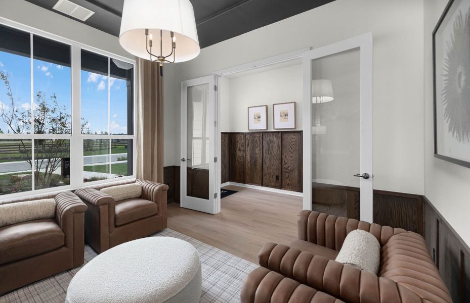 Representative furnished interior of a home built from the Stellar by Del Webb in Sun City Texas, Georgetown (Image 19).