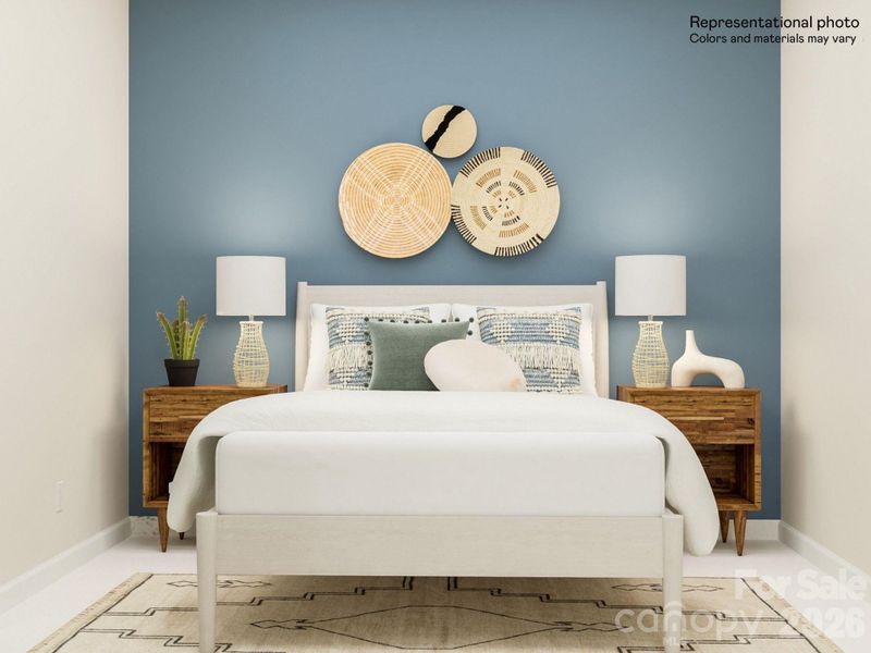 Furnished interior view inside a new home in The Vines, Charlotte (Image 14).