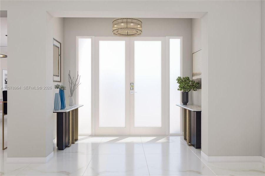 Furnished interior view inside a new home in Parkland Royale, Parkland (Image 12).