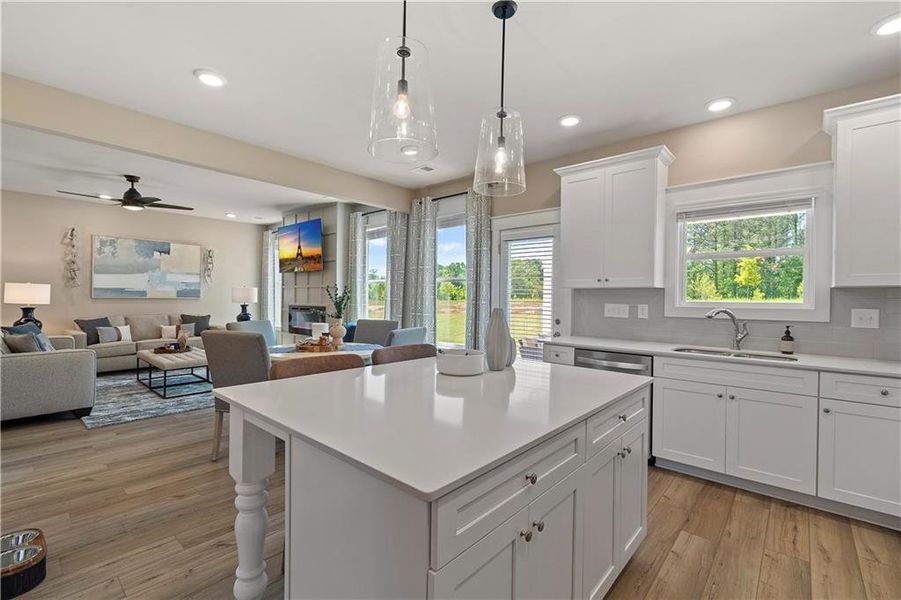 Furnished interior view inside a new home in Copperfield, Locust Grove (Image 25).