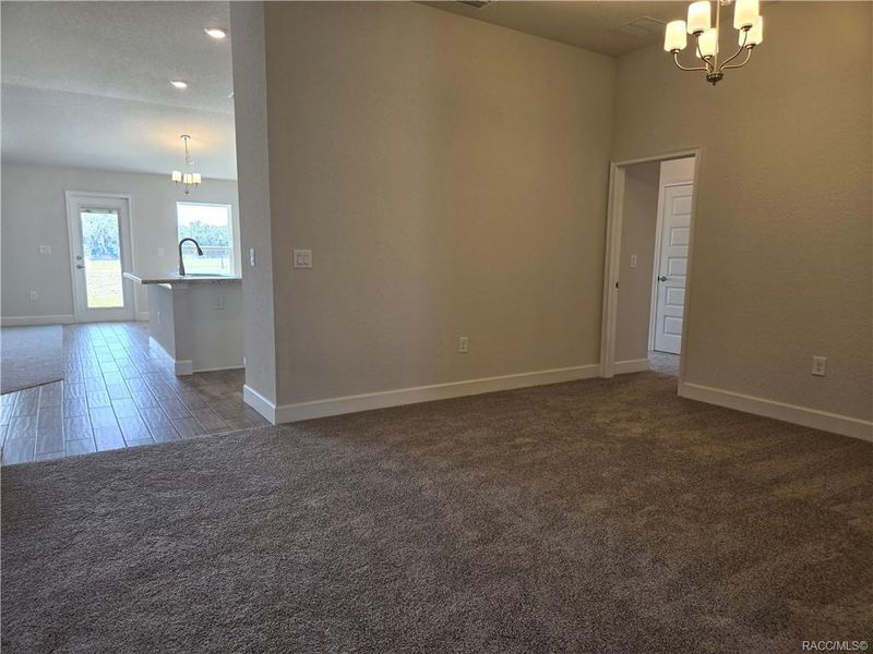 Spacious, unfurnished interior of a new home in Wyld Palms, Inverness (Image 12).