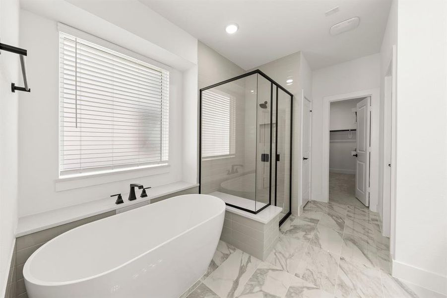 Furnished interior view inside a new home in Villages of Creekwood, Frisco (Image 9).