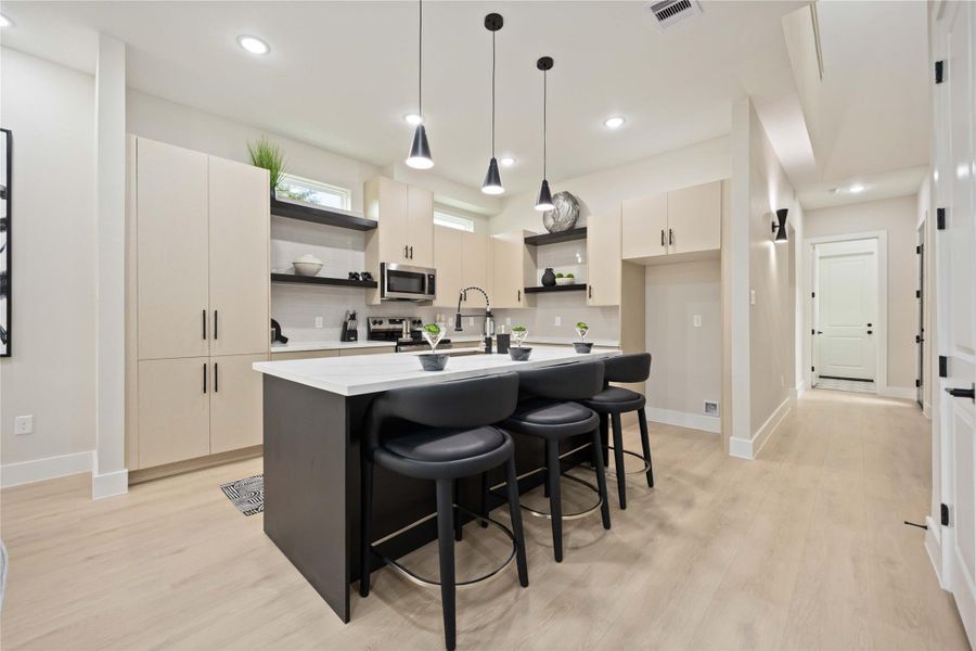 Furnished interior view inside a new home in , Houston (Image 11).