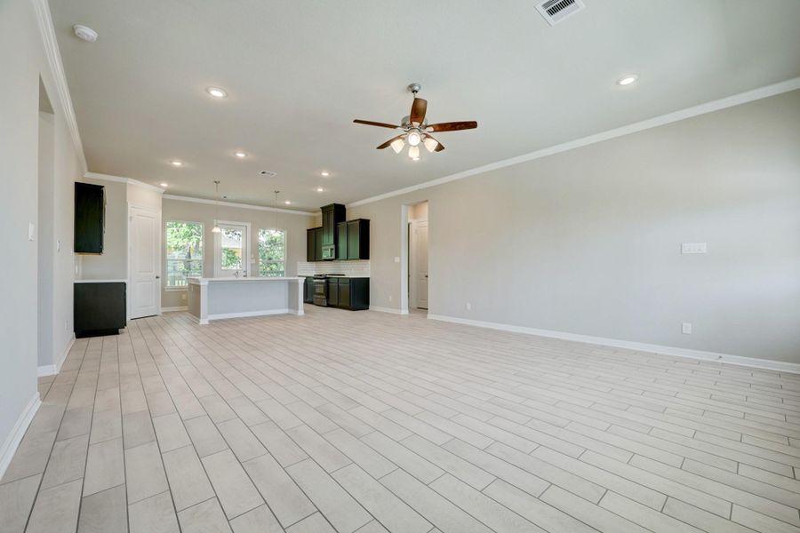 Completed home same floor plan