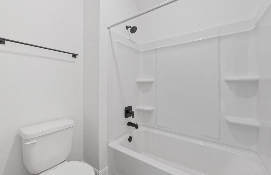 Furnished interior view inside a new home in Horizon Lake, Leander (Image 14).