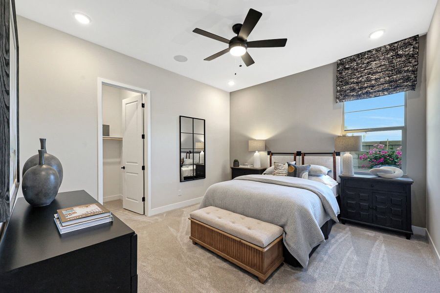 Representative furnished interior of a home built from the Sage by Mattamy Homes in Empire Pointe, Queen Creek (Image 45).