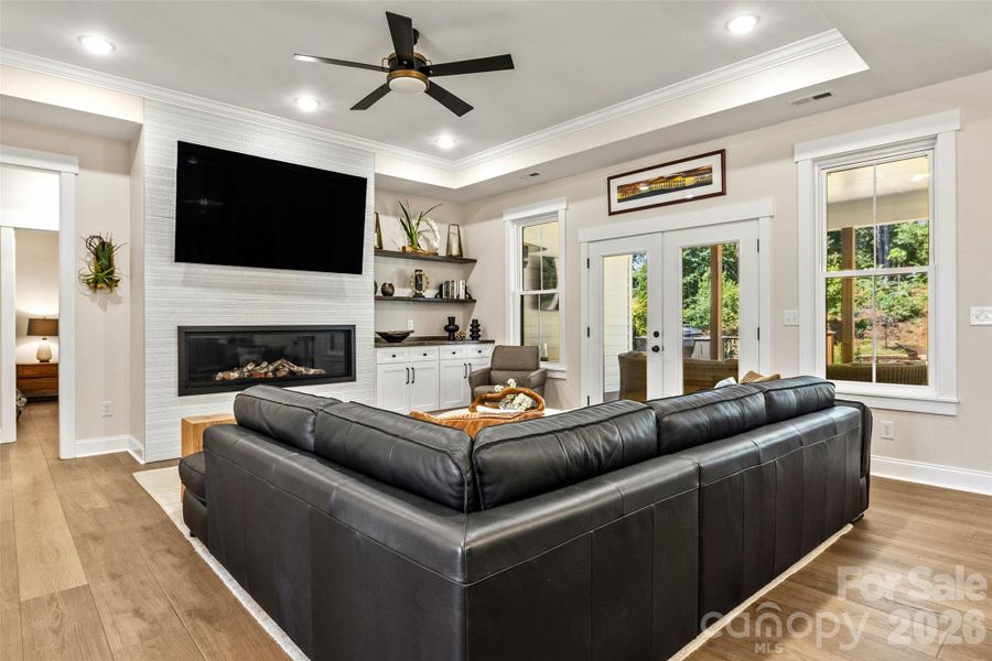 Furnished interior view inside a new home in , Denver (Image 34).