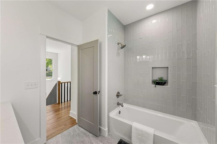 Furnished interior view inside a new home in , Atlanta (Image 6). Furnished interior view inside a new home in , Atlanta (Image 6).