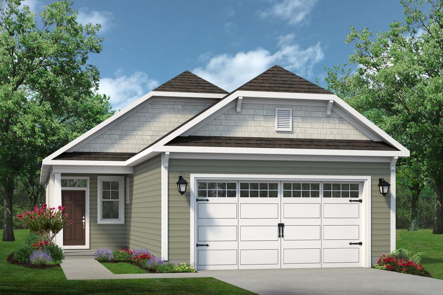 Representative exterior photo of a completed home built from the The Orchid by Chesapeake Homes in Coastal Club of the Carolinas, Calabash, NC (Image 21).