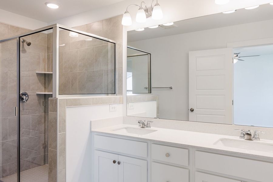 Furnished interior view inside a new home in Vaughan Farms, Angier (Image 7). Furnished interior view inside a new home in Vaughan Farms, Angier (Image 7).