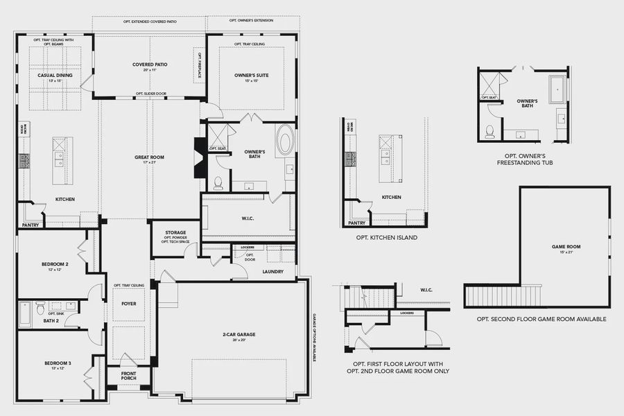 2D floor plan layout of this home in Marlon's Creek, Spring Hill, TN (Image 5). 2D floor plan layout of this home in Marlon's Creek, Spring Hill, TN (Image 5).