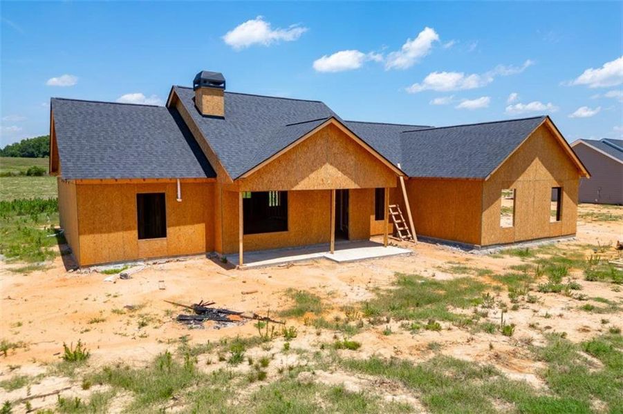 In-progress construction of a new home in , Hartwell, GA (Image 2). In-progress construction of a new home in , Hartwell, GA (Image 2).