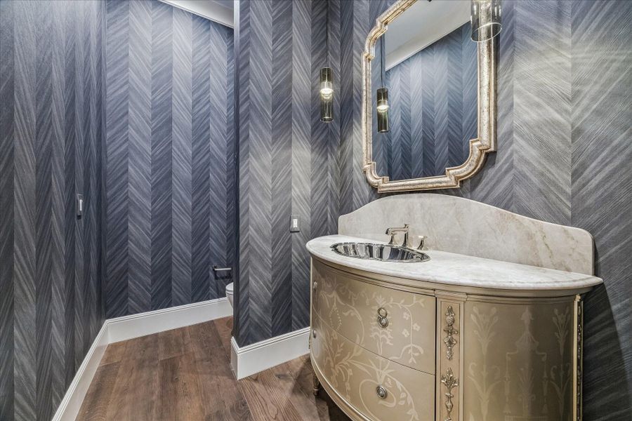 DOWNSTAIRS POWDER BATH