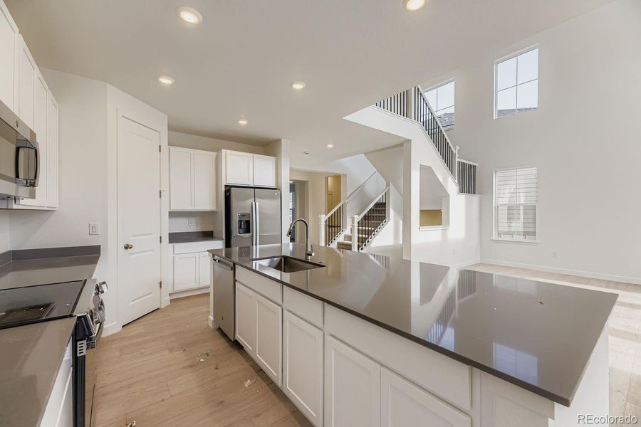 Furnished interior view inside a new home in Ken-Caryl Ranch: The Monarch Collection, Littleton (Image 7).