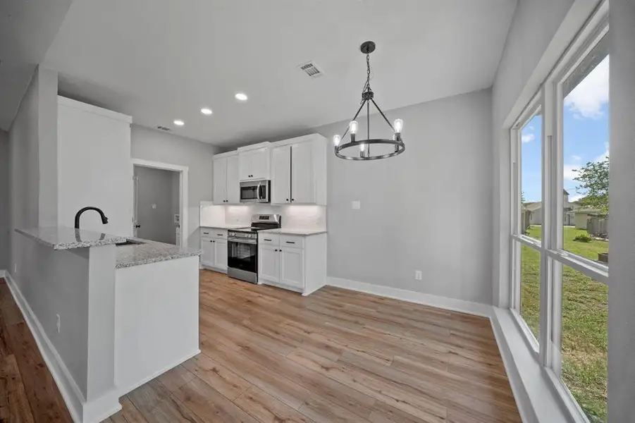 Kitchen and dining