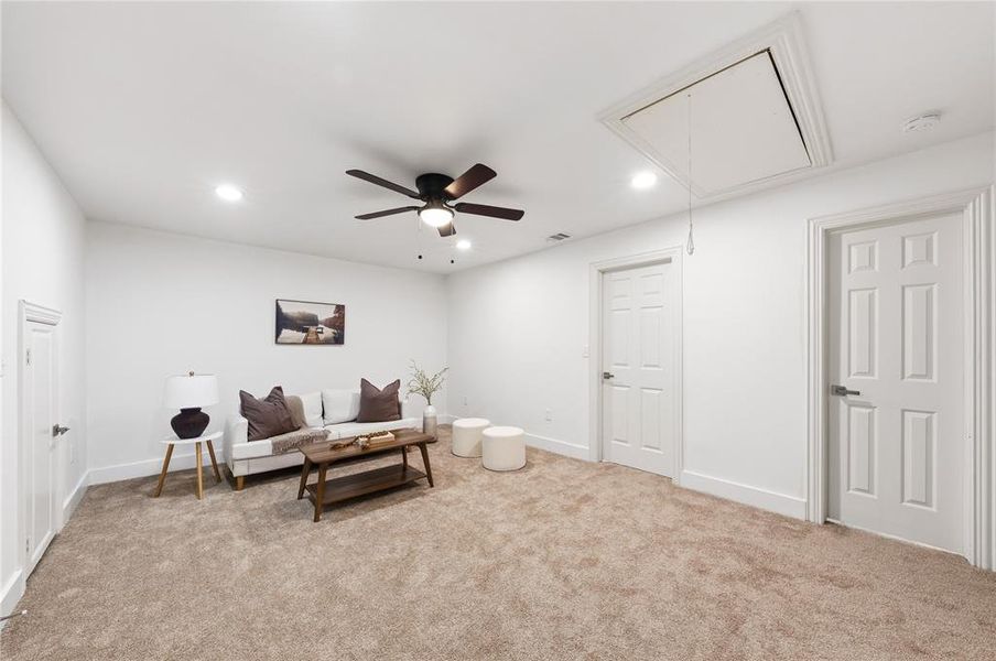 Furnished interior view inside a new home in , Ferris (Image 9).