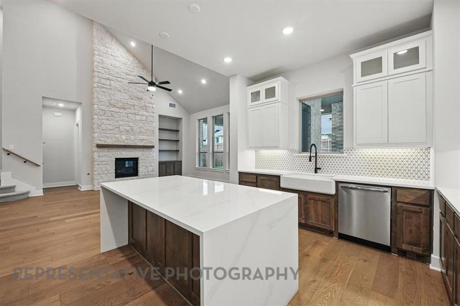 Furnished interior view inside a new home in , Forney (Image 8).