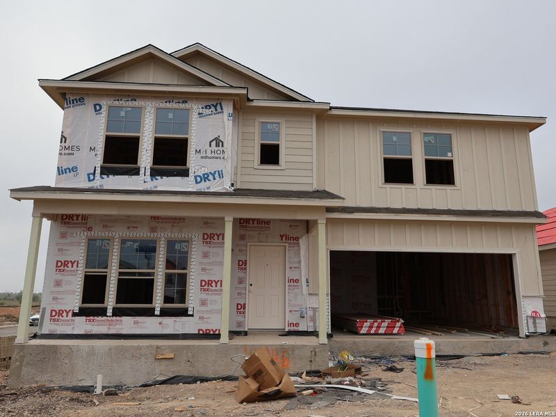 In-progress construction of a new home in Paloma Park, Converse, TX (Image 18).