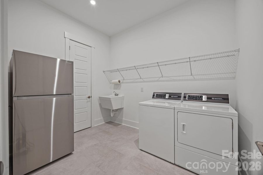 Furnished interior view inside a new home in Olmsted, Huntersville (Image 31).