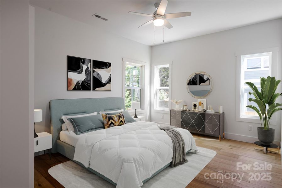 Furnished interior view inside a new home in , Asheville (Image 14). Furnished interior view inside a new home in , Asheville (Image 14).