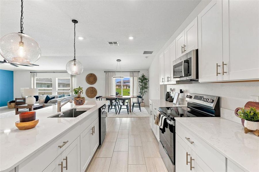 Furnished interior view inside a new home in Balm Grove, Wimauma (Image 27).