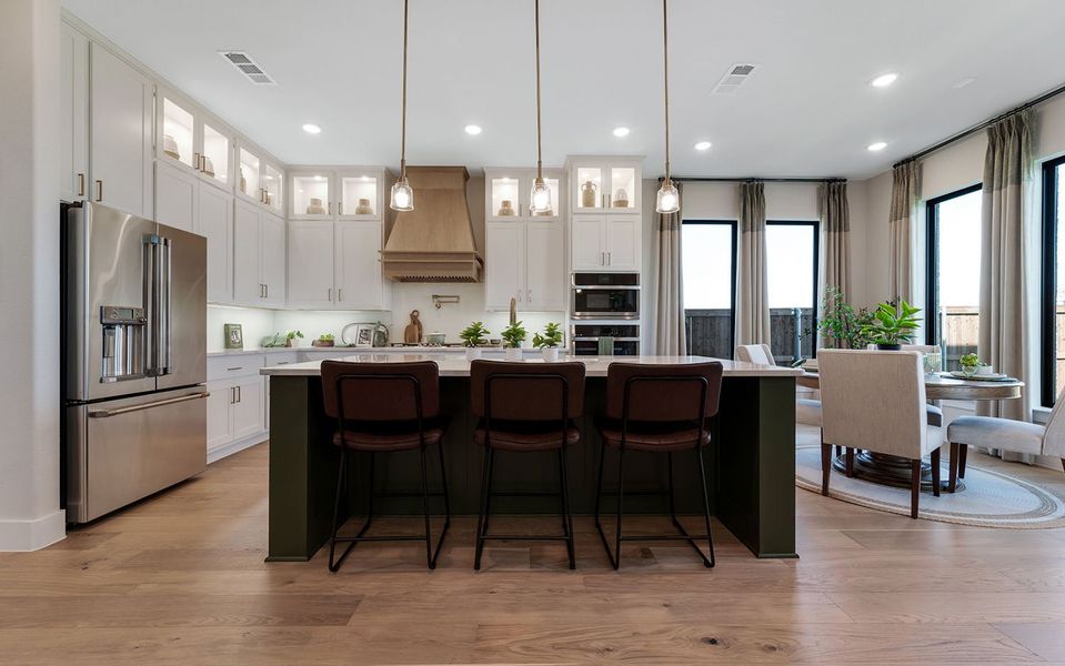 Furnished interior view inside a new home in Marvida, Cypress (Image 9).