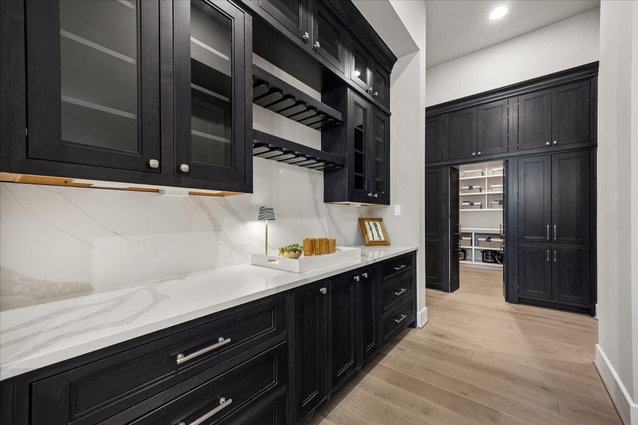 Furnished interior view inside a new home in , Houston (Image 19).