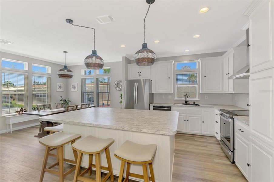 Furnished interior view inside a new home in , Venice (Image 11).