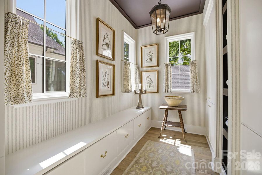 Furnished interior view inside a new home in , Charlotte (Image 37).