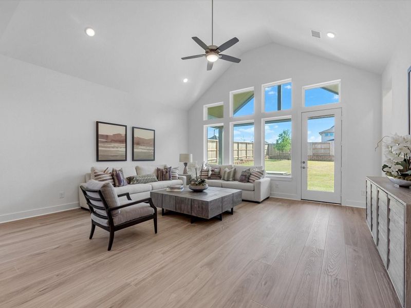 Furnished interior view inside a new home in Clopton Farms, Montgomery (Image 13).