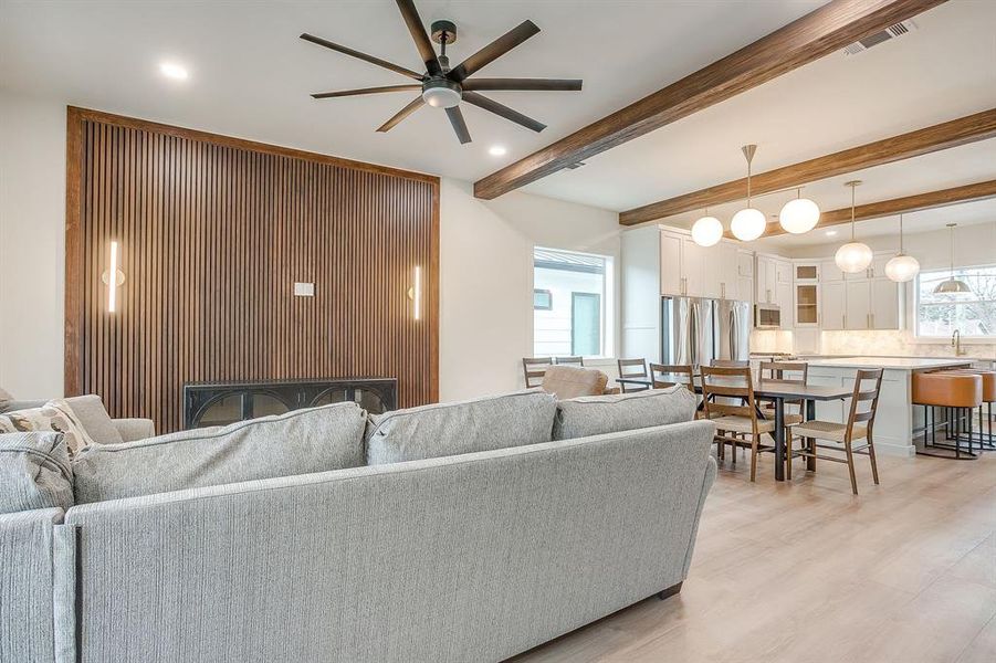 Furnished interior view inside a new home in , Fort Worth (Image 12).
