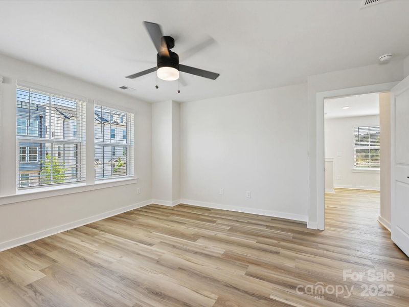 Spacious, unfurnished interior of a new home in The River District - Pioneer Collection, Charlotte (Image 28).