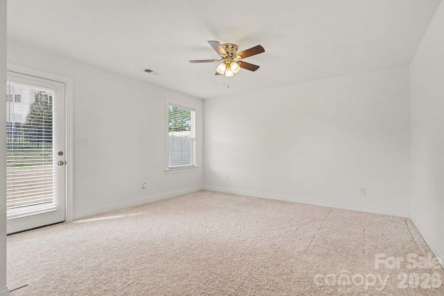 Spacious, unfurnished interior of a new home in Christenbury Greene, Concord (Image 17).