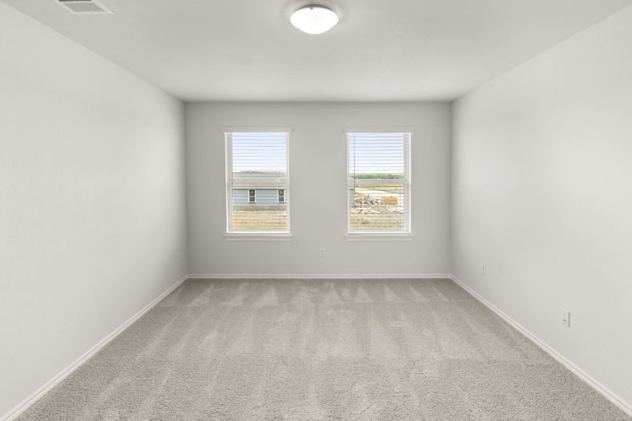 Representative exterior photo of a completed home built from the Maple by Impression Homes in Northspur, Terrell, TX (Image 15).