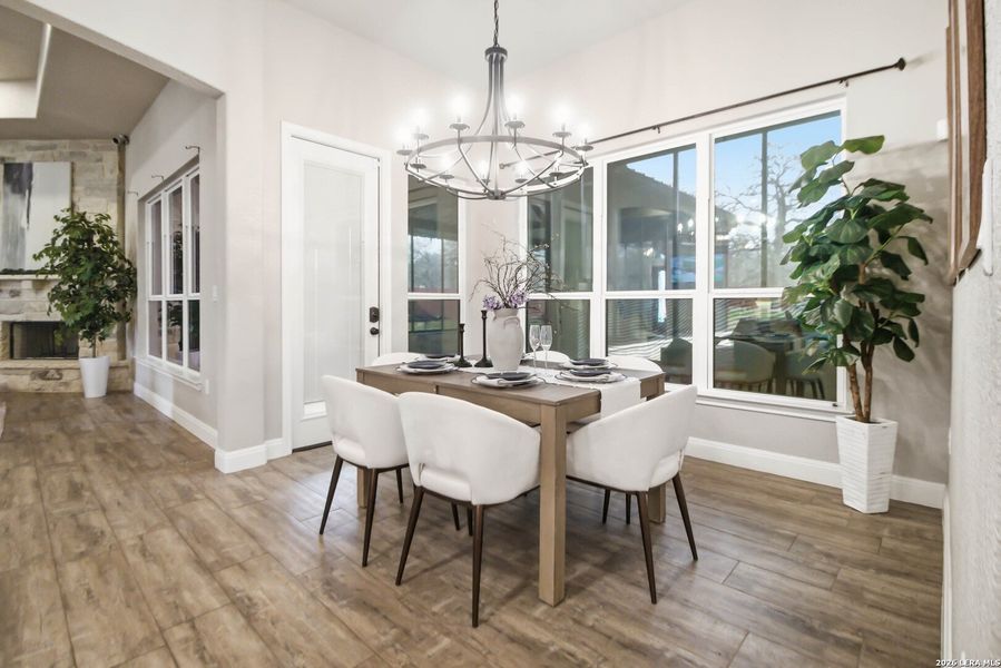 Furnished interior view inside a new home in , La Vernia (Image 19).