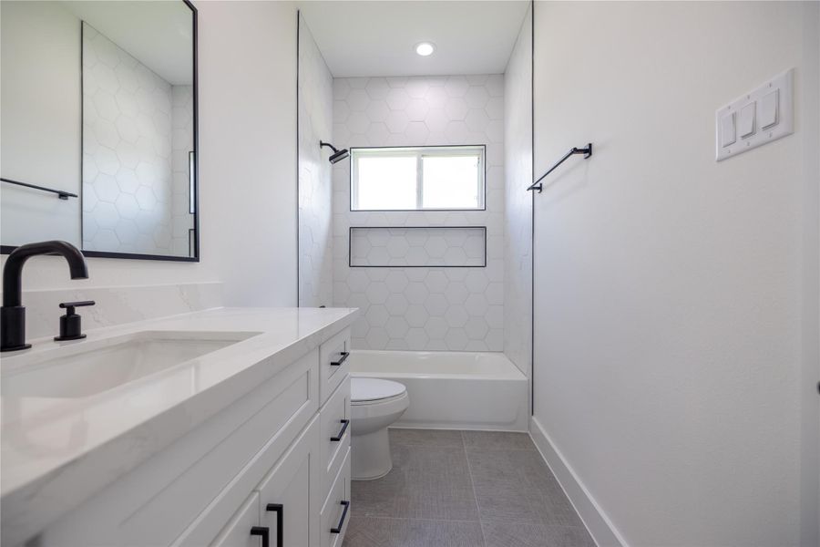 Furnished interior view inside a new home in , Houston (Image 16). Furnished interior view inside a new home in , Houston (Image 16).