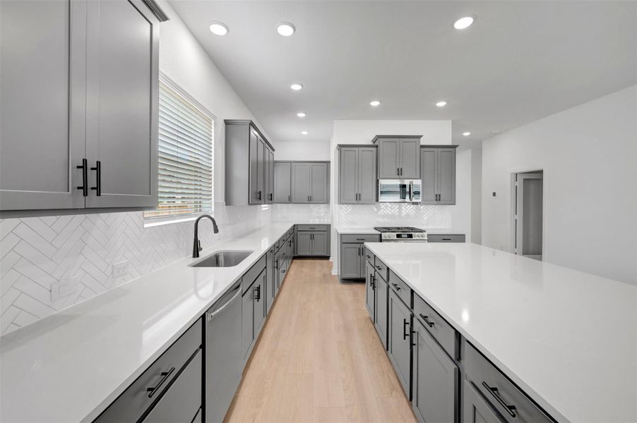 Furnished interior view inside a new home in Escondido - Overlook Collection, Magnolia (Image 3).