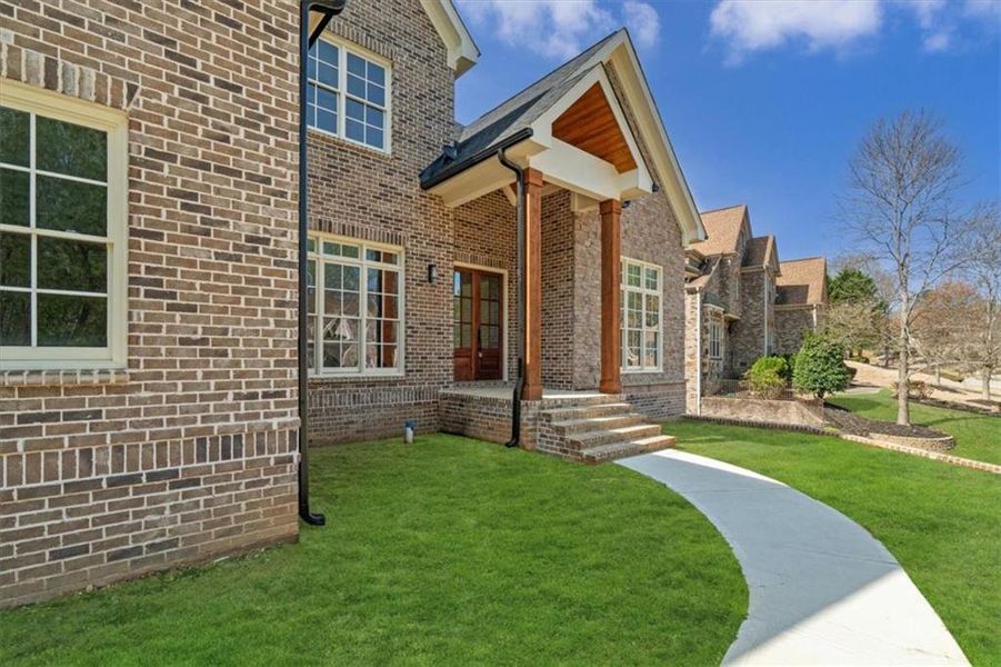 Exterior details and patio area of a home in , Douglasville (Image 3).