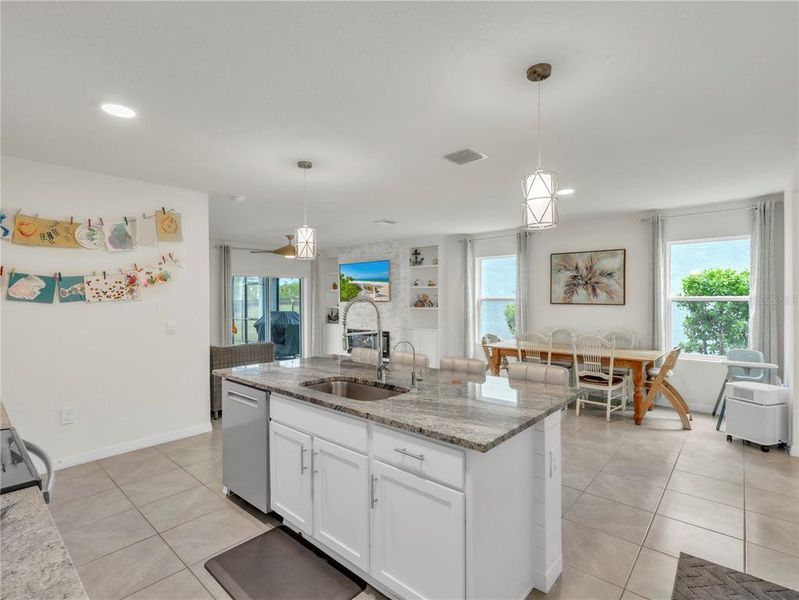 Furnished interior view inside a new home in , Bradenton (Image 9). Furnished interior view inside a new home in , Bradenton (Image 9).