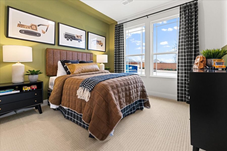 Representative furnished interior of a home built from the Westlake II by Pacesetter Homes in Leonard Trails, Anna (Image 19). Representative furnished interior of a home built from the Westlake II by Pacesetter Homes in Leonard Trails, Anna (Image 19).