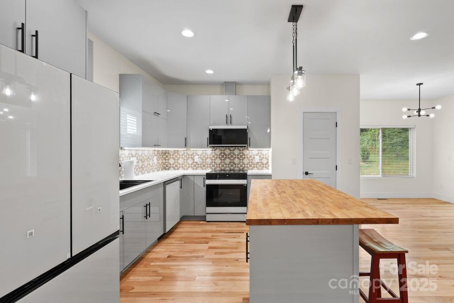 Furnished interior view inside a new home in , Asheville (Image 11). Furnished interior view inside a new home in , Asheville (Image 11).